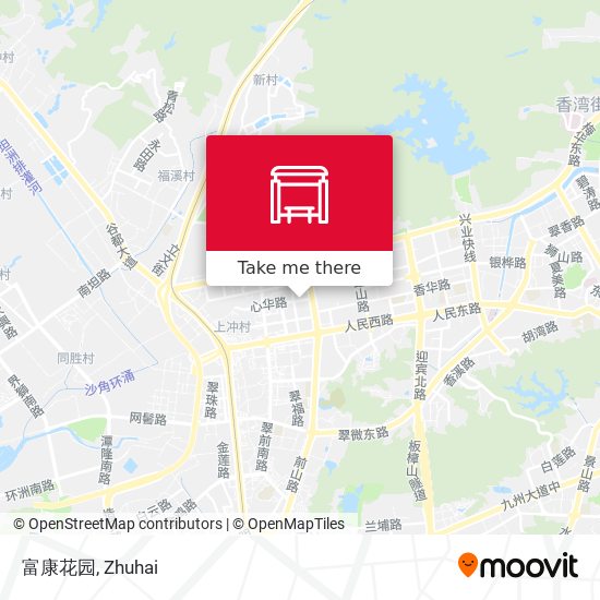 富康花园 map