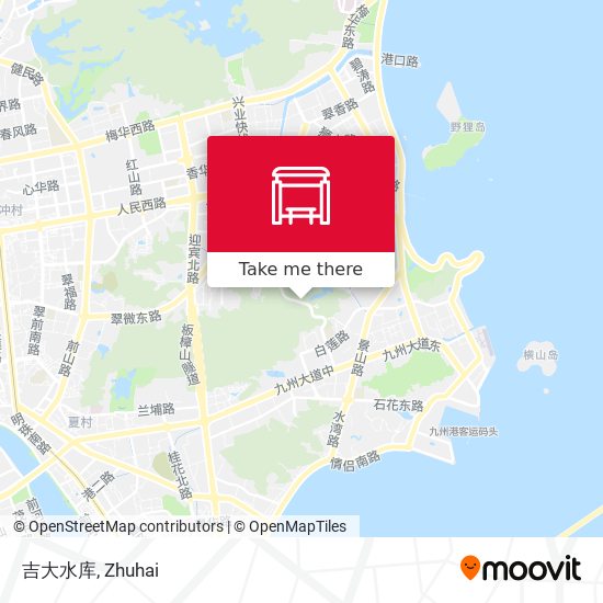 吉大水库 map