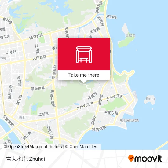 吉大水库 map