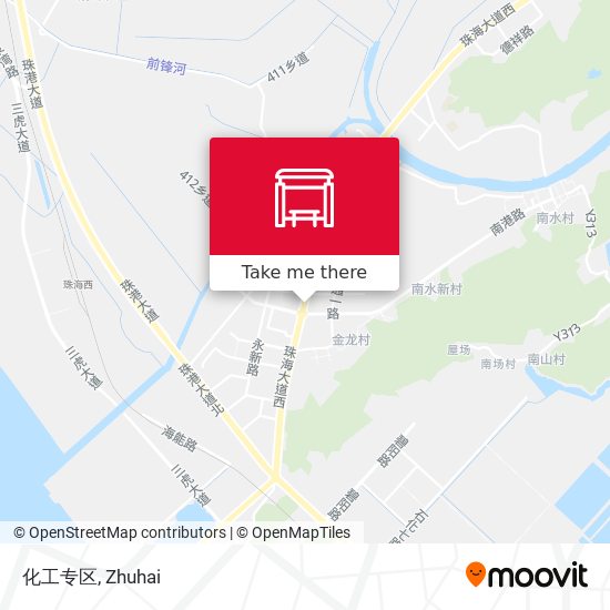 化工专区 map