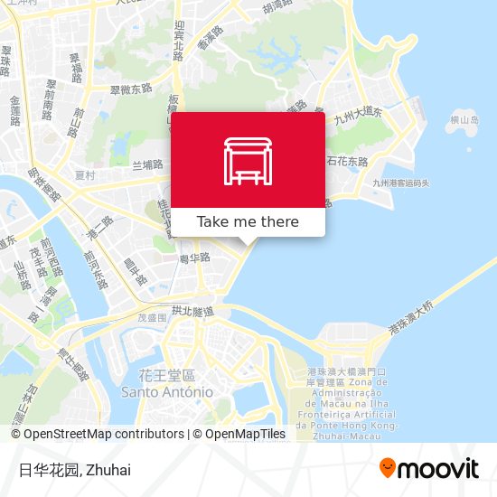 日华花园 map