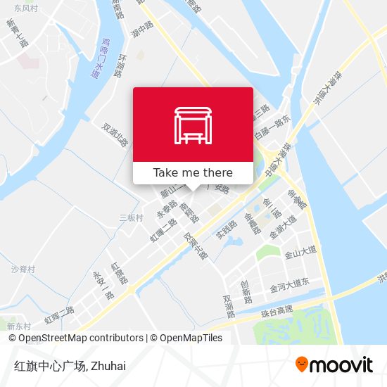 红旗中心广场 map