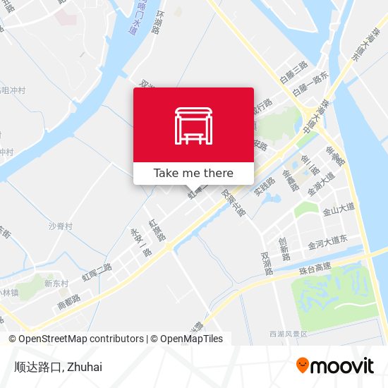 顺达路口 map