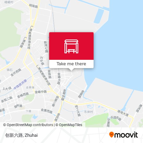 创新六路 map