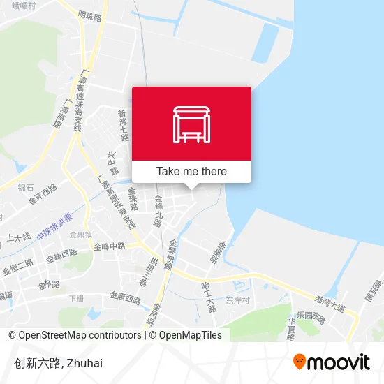 创新六路 map