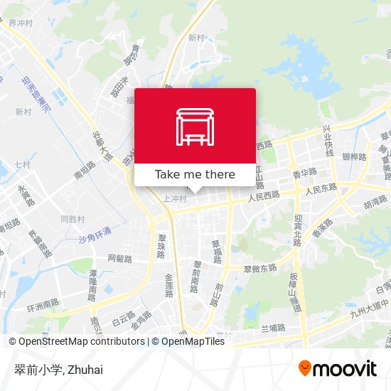 翠前小学 map