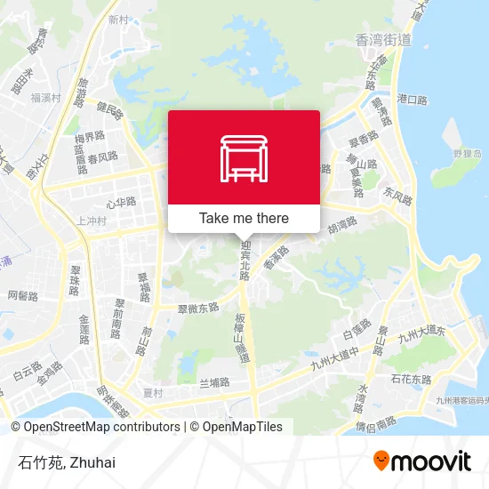 石竹苑 map