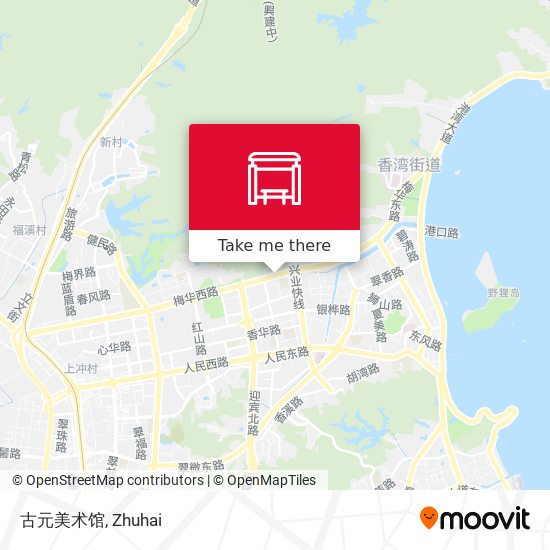 古元美术馆 map