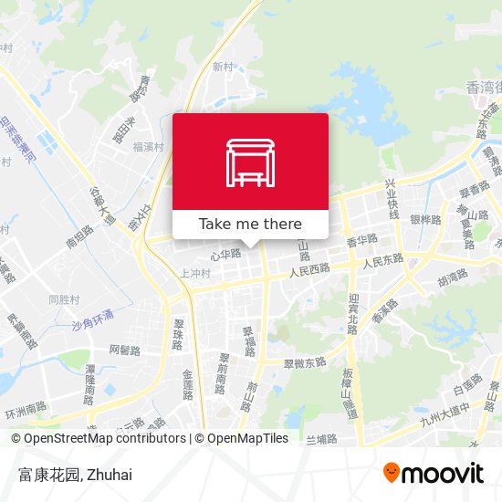富康花园 map