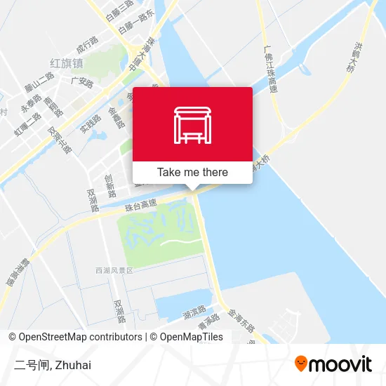 二号闸 map