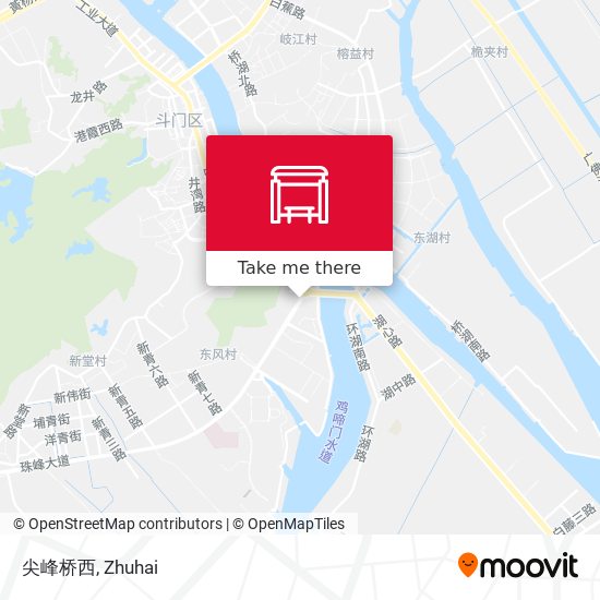 尖峰桥西 map