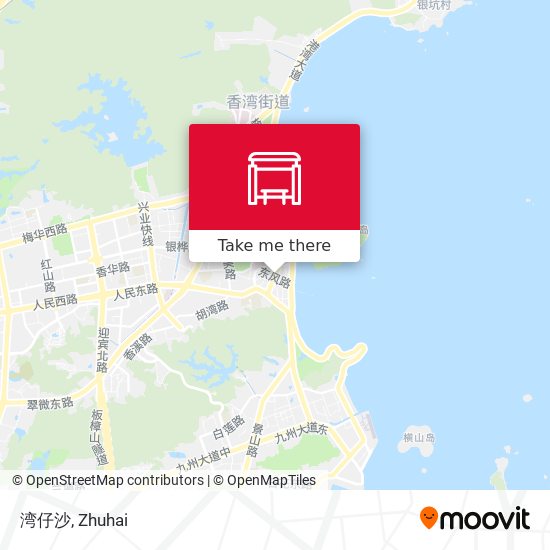 湾仔沙 map