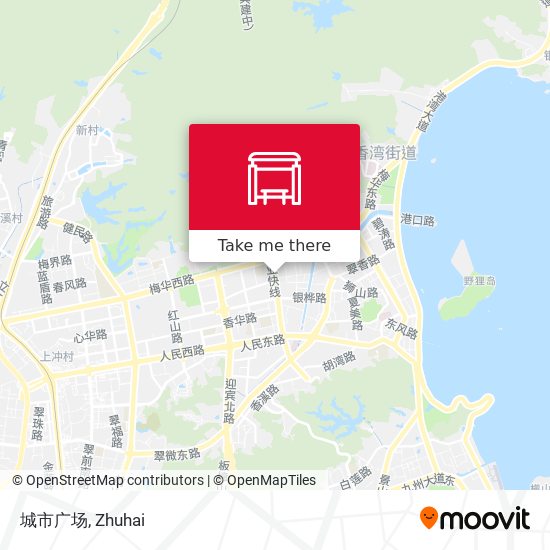 城市广场 map