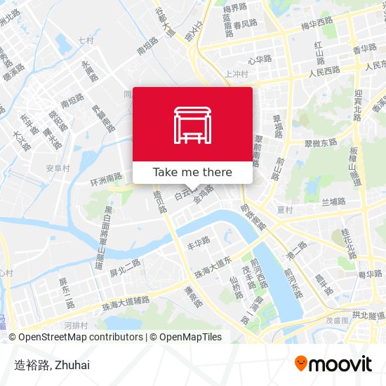 造裕路 map