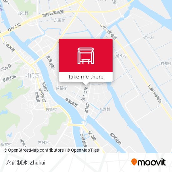 永前制冰 map