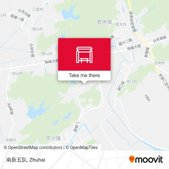 南新五队 map