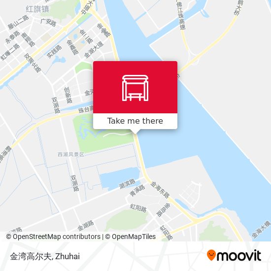 金湾高尔夫 map