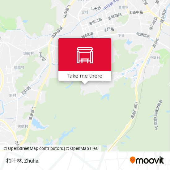 柏叶林 map