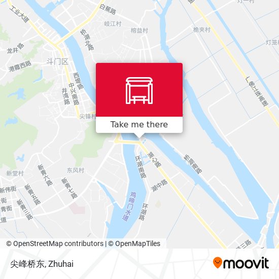尖峰桥东 map