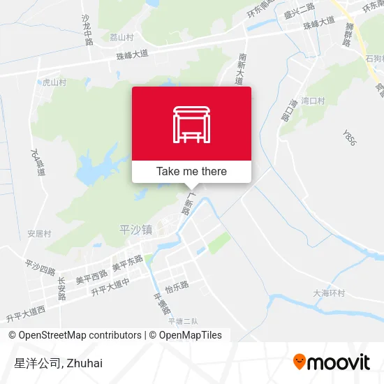 星洋公司 map