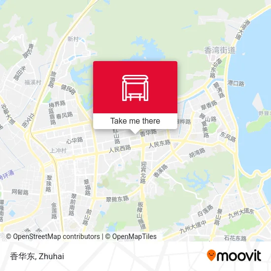 香华东 map