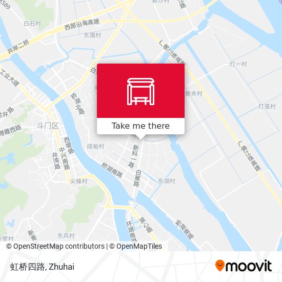 虹桥四路 map