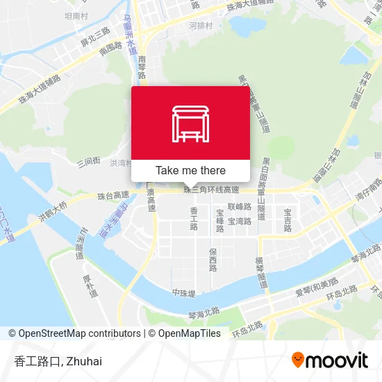 香工路口 map