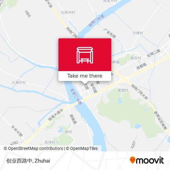 创业西路中 map