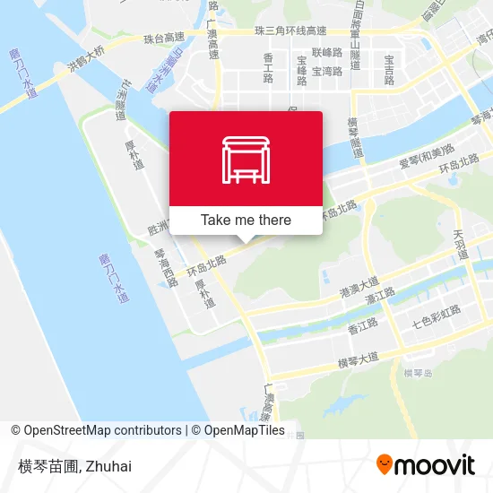 横琴苗圃 map