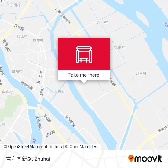 吉利围新路 map