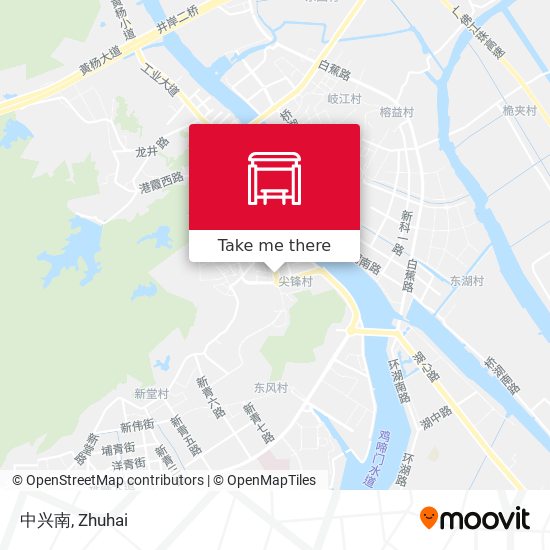 中兴南 map