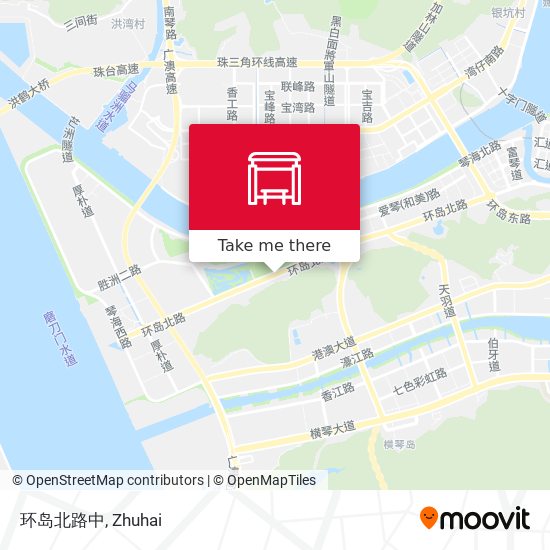 环岛北路中 map