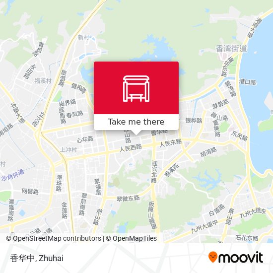 香华中 map