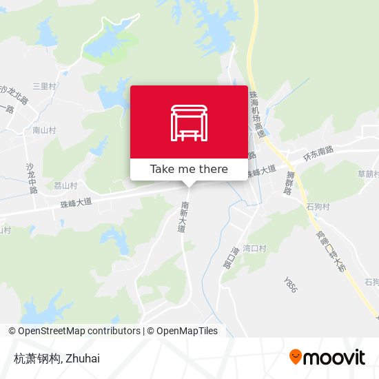 杭萧钢构 map