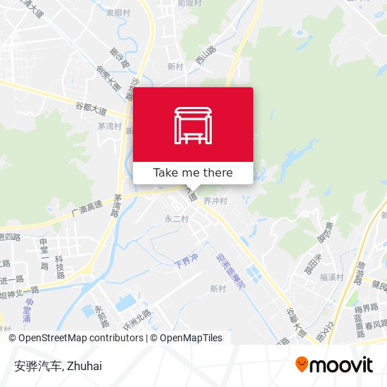 安骅汽车 map