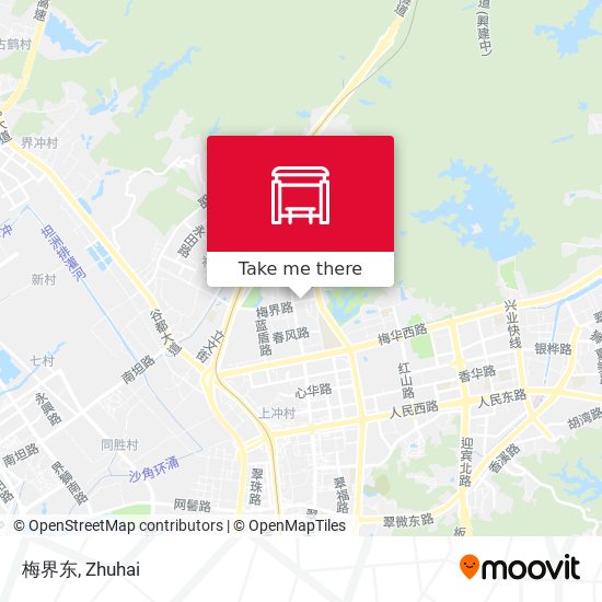梅界东 map