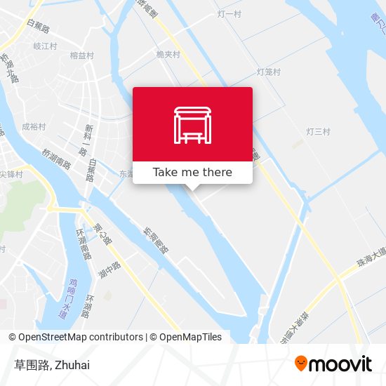 草围路 map