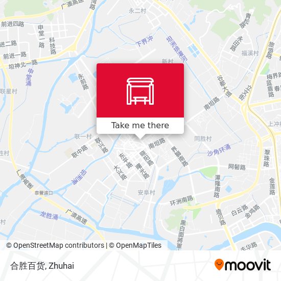 合胜百货 map