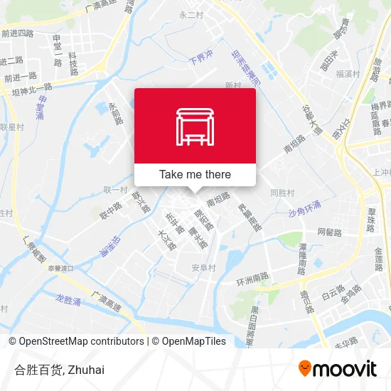 合胜百货 map