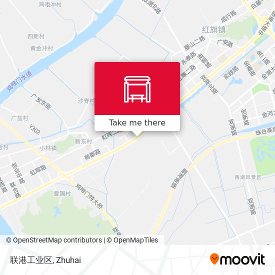 联港工业区 map