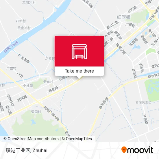 联港工业区 map