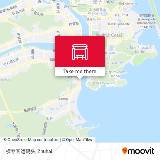 横琴客运码头 map