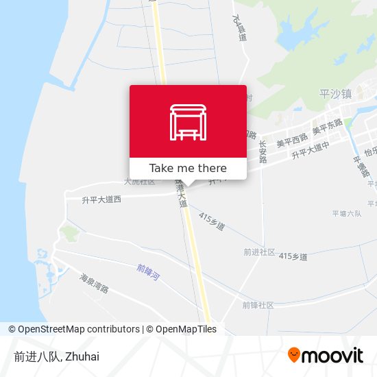 前进八队 map