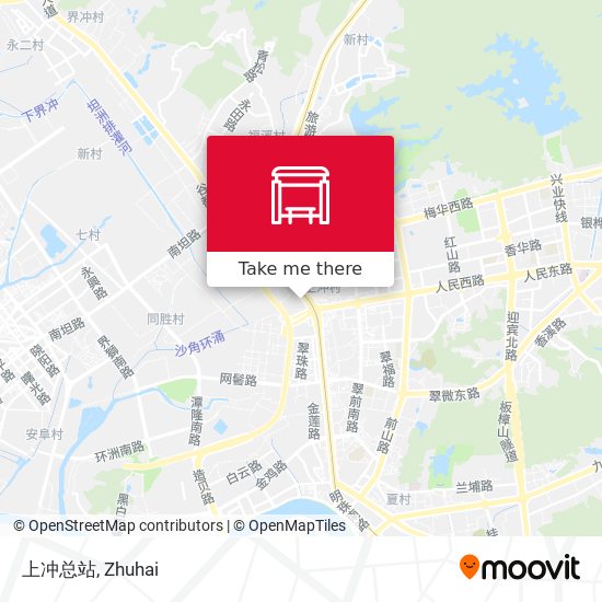 上冲总站 map