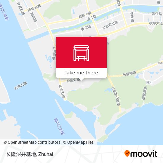 长隆深井基地 map
