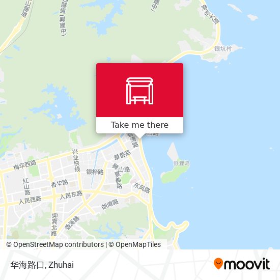华海路口 map