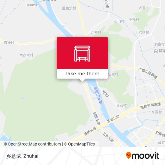 乡意浓 map