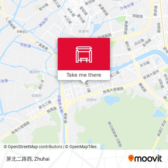 屏北二路西 map