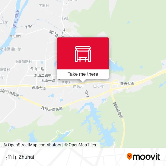排山 map