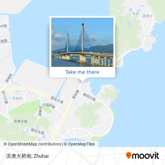 淇澳大桥南 map